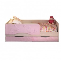Детская кровать "Алиса-3 СТ Ваниль"