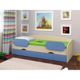 Кровать "Соня-2" Голубой