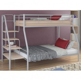 Двухъярусная кровать "Толедо 1" серый/Венге