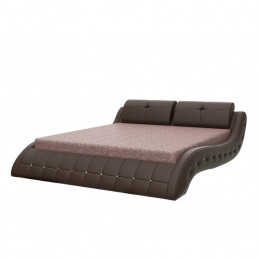 Кровать "Аврора" металлокаркас с подъемным механизмом 160 см, шоколад
