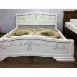 Кровать "Карина-6" 1,4 м белый