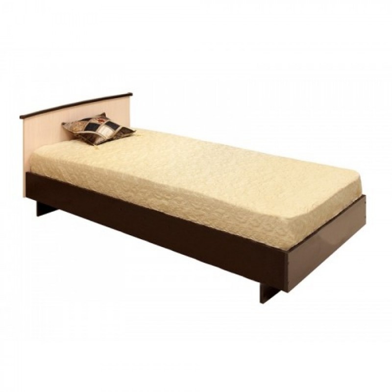 Кровать "КСП-09-1 венге" 0,9 м с матрасом