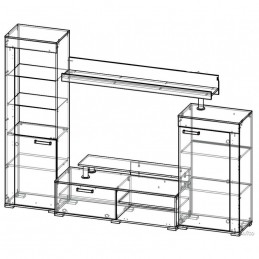 Стенка гостиная "Соло-9А"