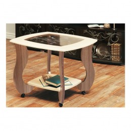 Журнальный стол "Сатурн М-01 с рисунком №2"