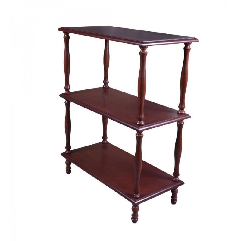 Стеллаж "Моне 3" Красное дерево