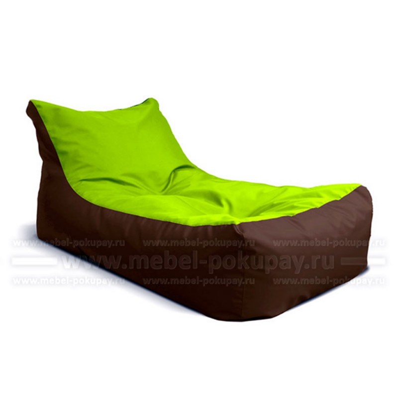 КУШЕТКА RELAX ОКСФОРД ШОКОЛАД-ЛАЙМ OXFORD BROWN LIME