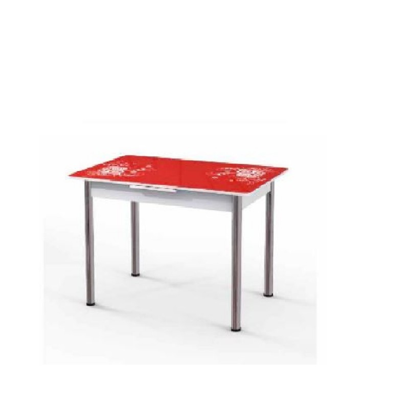 Обеденный стол &#8220;Грация&#8221; (красный)