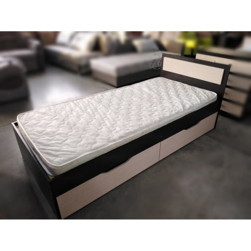 Кровать "Гармония" 90 см  с матрасом