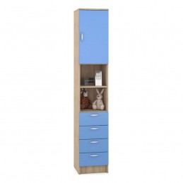 Пенал "Ника 406" Капри синий