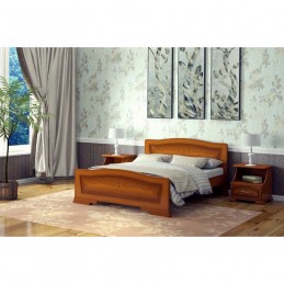 Кровать "Орхидея", Орех 1,2 м