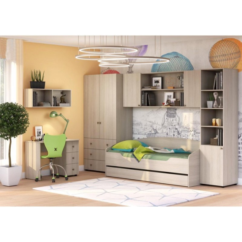 Модульная система детской "Мийа 3А" без фотопечати Композиция №1