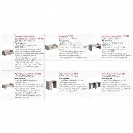 Модульная система детской "Мийа 3А" с фотопечатью Композиция №2