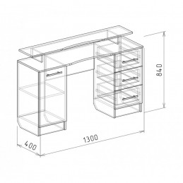Туалетный стол №9 "Светлана"