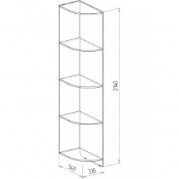 Угловое завершение №2 "Аэлита"