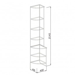 Угол завершающий №7 "Акварель"
