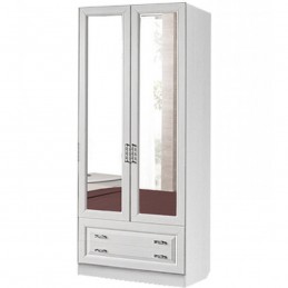 Шкаф "Аэлита" 2-х ств. с ящиками и зеркалом