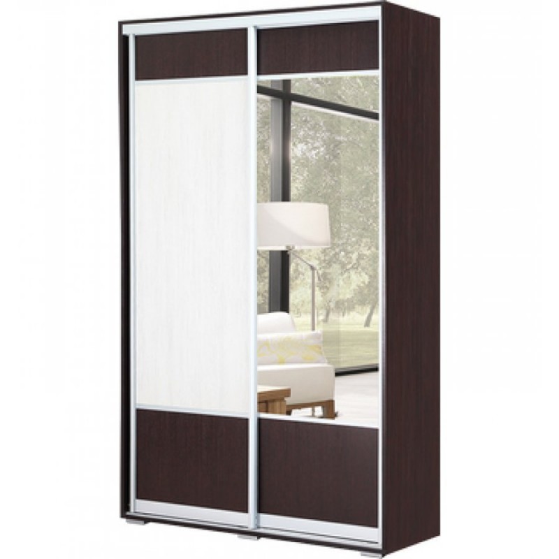 Шкаф-купе №2 "Байкал" Бодега/Венге