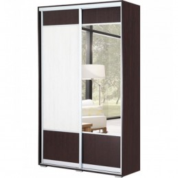 Шкаф-купе №2 "Байкал" Бодега/Венге