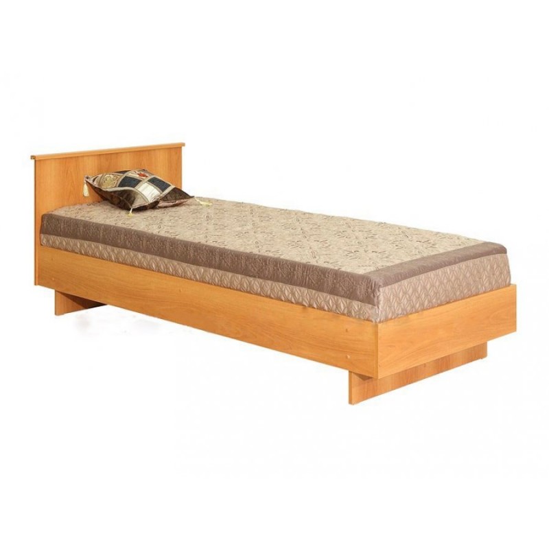 Кровать "КСП-0,9" ольха с матрасом