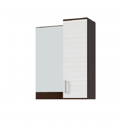 Полка с зеркалом Ника (пз800) Венге/лоредо