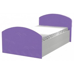 Юниор-2 Кровать (Сиреневый...