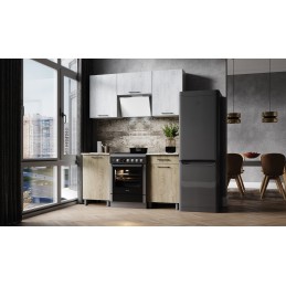 Кухня Палермо, 1,6м с окапом