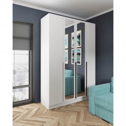 Распашной шкаф с зеркалом...