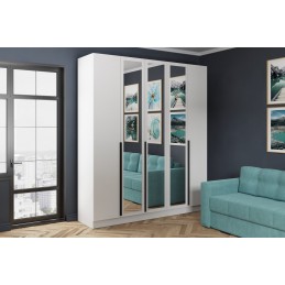 Распашной шкаф с зеркалом...