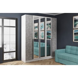 Распашной шкаф с зеркалом...