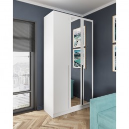 Распашной шкаф с зеркалом...