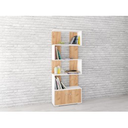 Стеллаж Ромео-2, дуб крафт