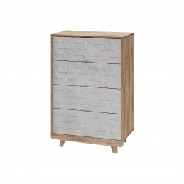 Комод Мегаполис КМ-02 дуб...