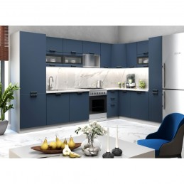 Кухня "Ройс" Черника софт №2