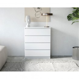 Комод "Мори" МК 800.4 Белый