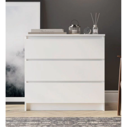 Комод "Мори" МК 800.1/3 Белый