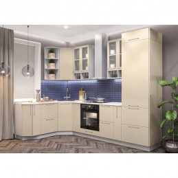 Кухня "Олива" Ваниль глянец...