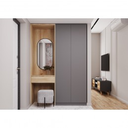 Шкаф "Мори" МШ 800.1 Графит